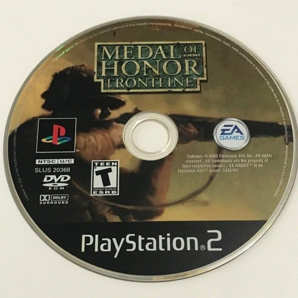 PS2 Medal of Honor Frontline For Playstation 2
